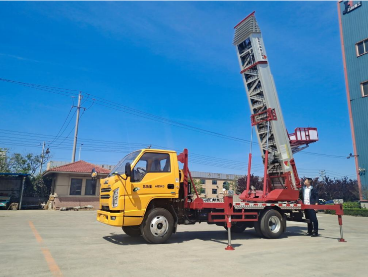 张家口下花园常年租赁32米云梯车